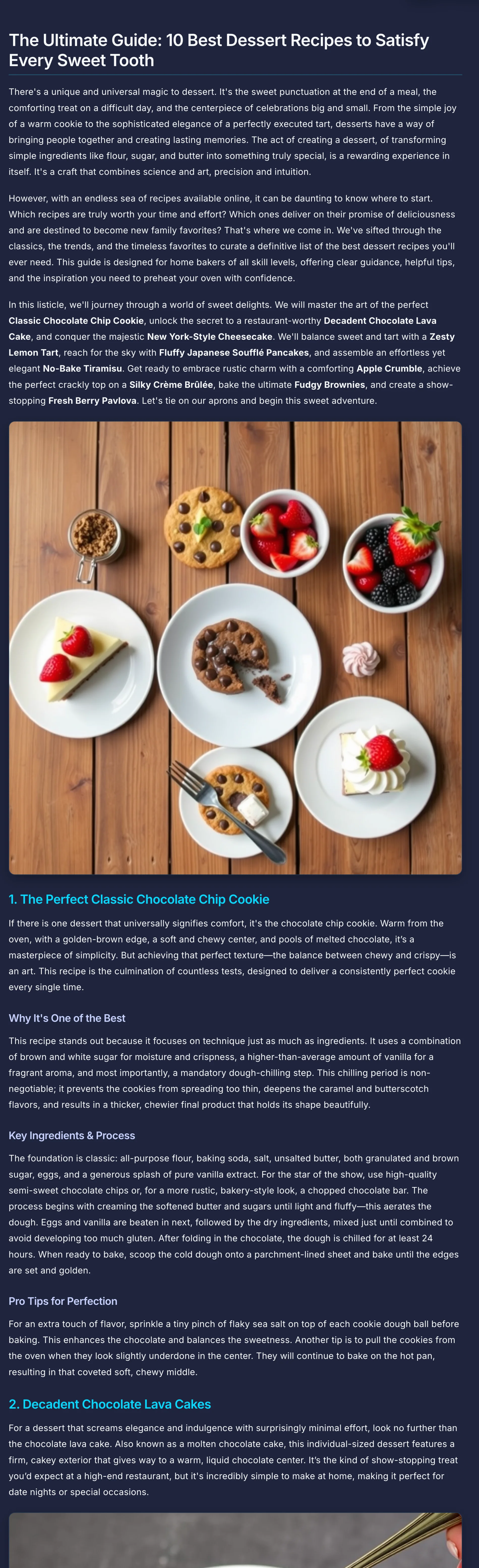 How-to guide with numbered steps and visual hierarchy