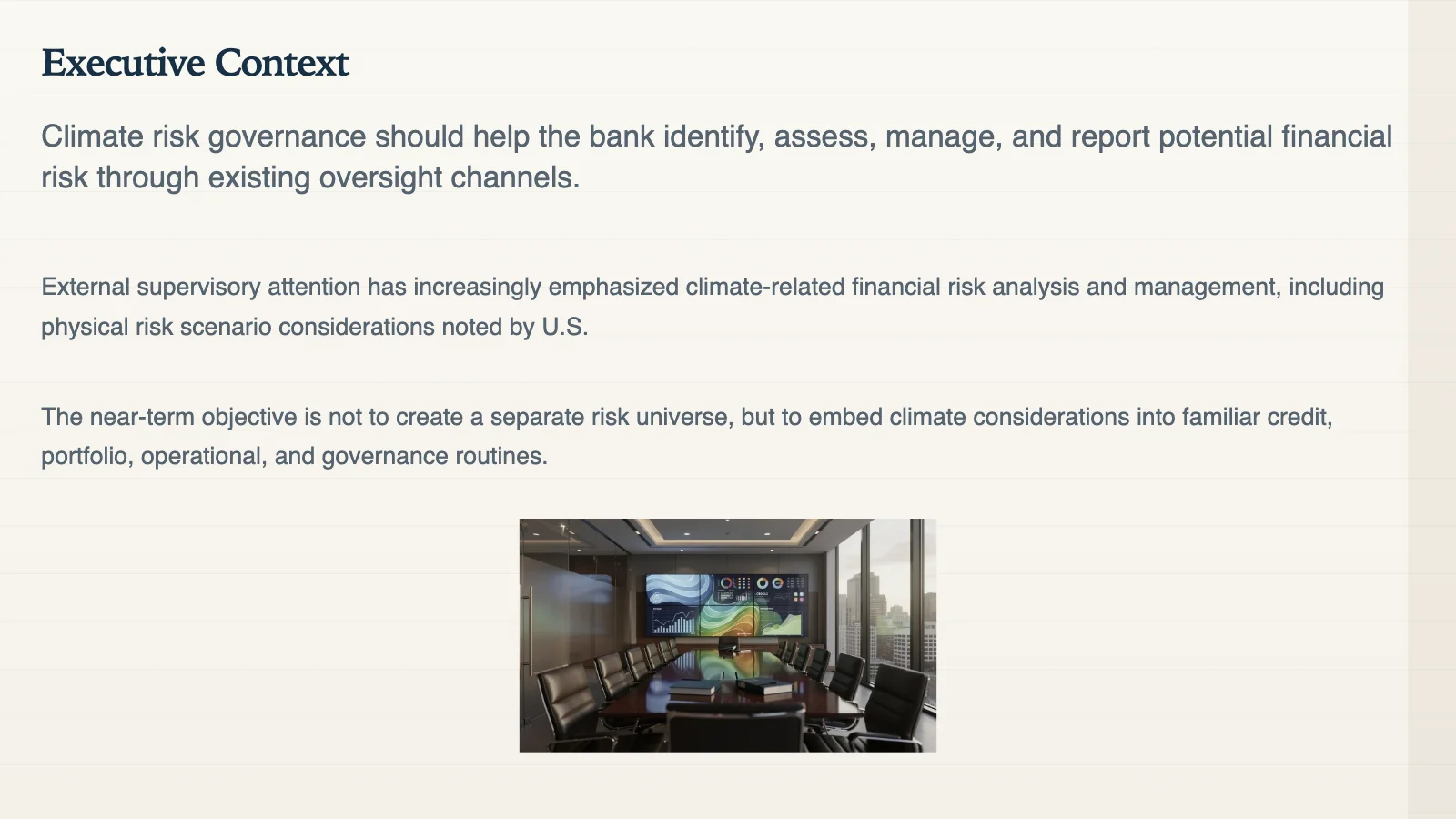Gixo Lumen slide showing an executive-ready deck built from uploaded source material
